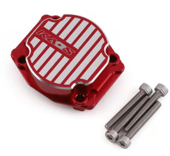 Differential Cover (CNC, Red Anodized) 1pc