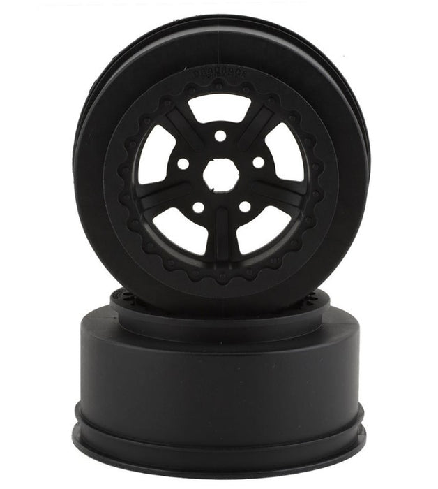 DragRace Concepts Speedline 2.2/3.0 Rear Wheels (Black) (2)