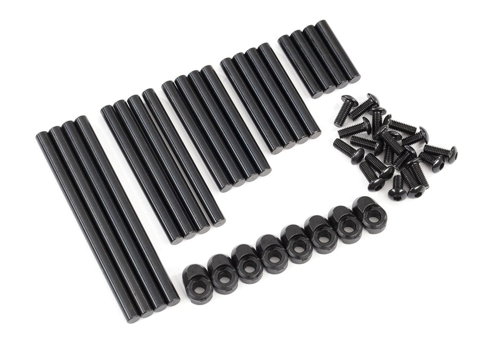 Suspension pin set, complete (hardened steel)