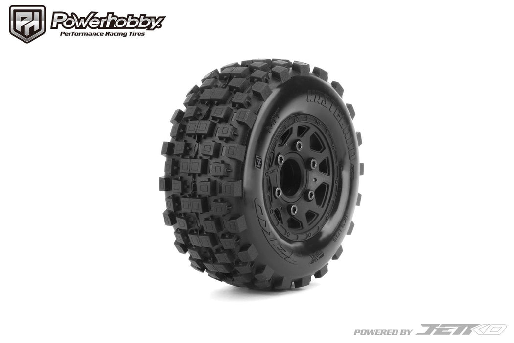 WASTELAND SC Belted Tires (2) with Removable Hex Wheels