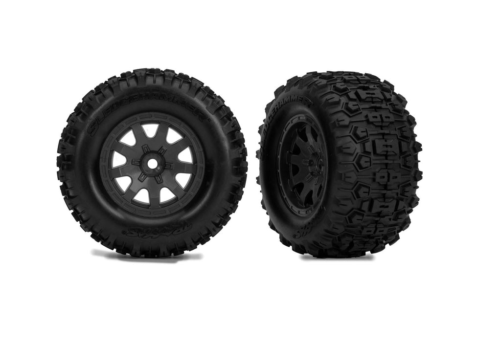 T&W BLK STN WHL SLDGEHMMR TIRE