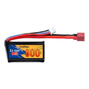 Li-ion 7.4V 800mAh Battery with Deans Plug: Blackzon