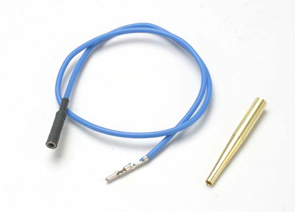 Lead wire, glow plug (blue) (EZ-Start® and EZ-Start® 2)/ molex pin extractor (use where glow plug wire does not have bullet connector)