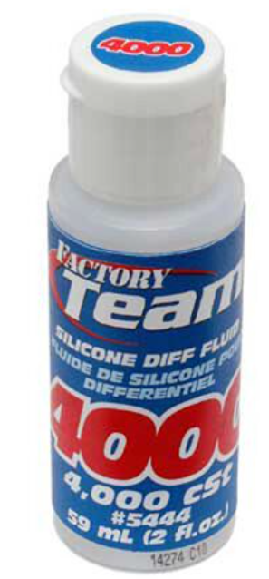 FT Silicone Diff Fluid, 4,000 cSt