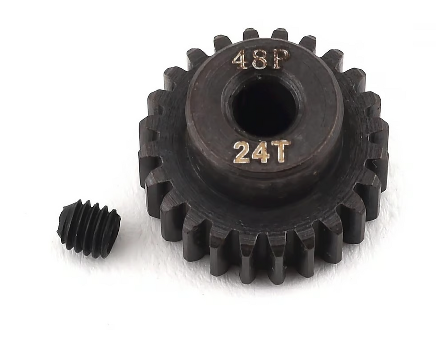 48P Pinion Gear w/Set Screw (3.17mm Bore) (24T)