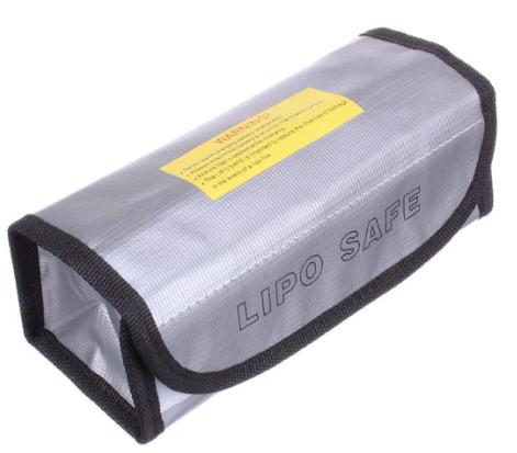 Fireproof Explosionproof Lipo Battery Safe Bag 185*75*60mm