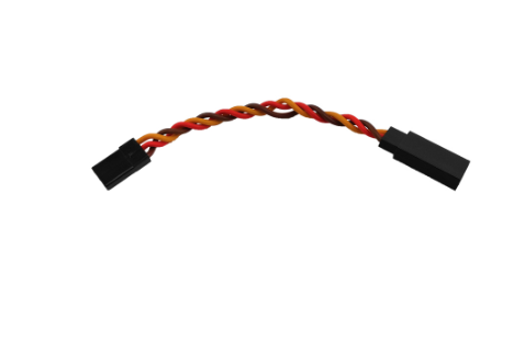 Servo Extension Wire Twisted Male to Female 22AWG L=75mm