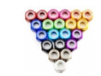 Hex Nylon Lock Nut M3 Regular CCW 4pcs/bag ( BLACK)