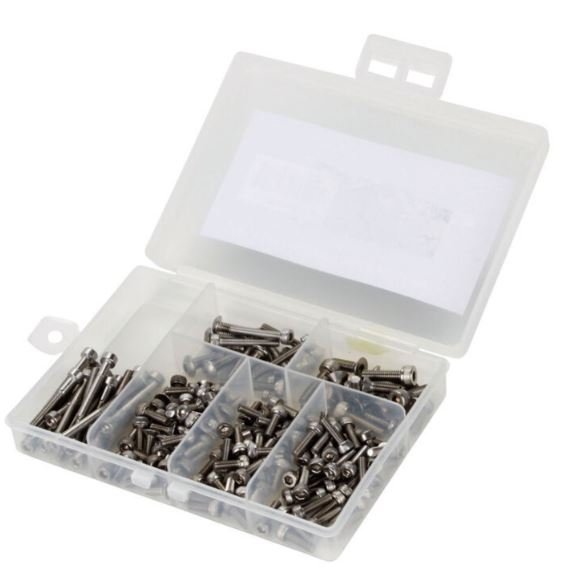 Stainless Steel Screw Set: Losi Baja Rey, Rock Rey