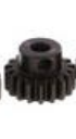 RC Steel Mod 1 Pinion Gear (5mm Bore) (19T)