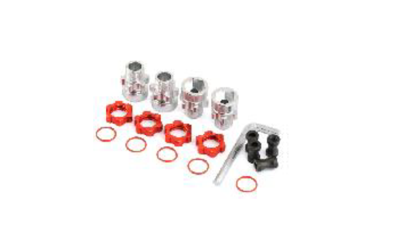 12mm to 17mm Hex Hub Adapters 4pcs/set