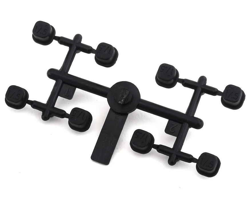 RC10B6 Arm Mount Inserts, 1/0.5