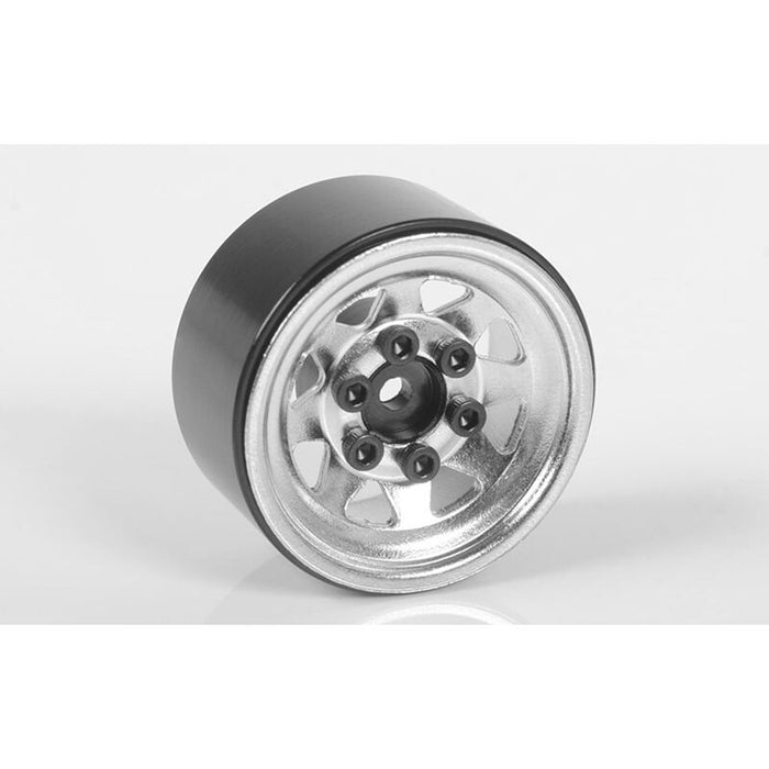 Stamped Steel 1.0" Stock Beadlock Wheels (Chrome)