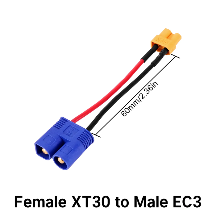Female XT30 to Male EC3