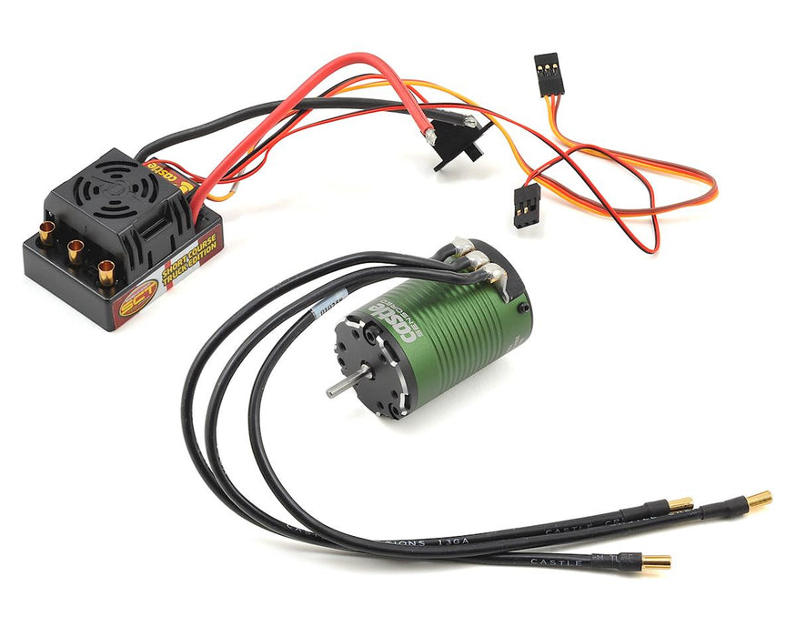 Castle Creations Sidewinder SW4 Waterproof 1/10 ESC/Motor Combo w/1415 (2400kV) MT Edition