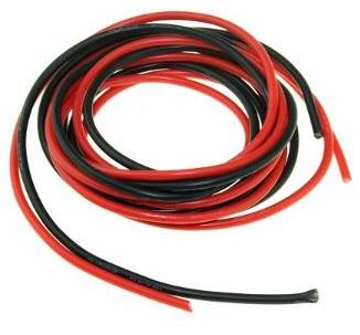 10AWG (1050/0.08) OD:5.5 (3.28ft Black)