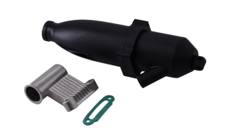 1:10 Scale Car Plastic Exhaust Pipe