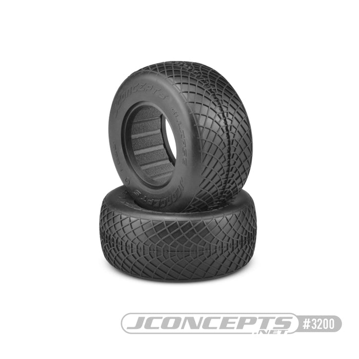 JConcepts Ellipse Short Course Tires (2) (Aqua A2)