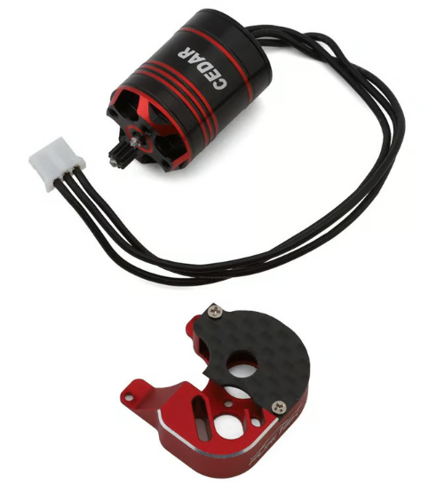 Furitek Cedar Inrunner Brushless Motor w/11T Steel Pinion & Motor Mount (SCX24)