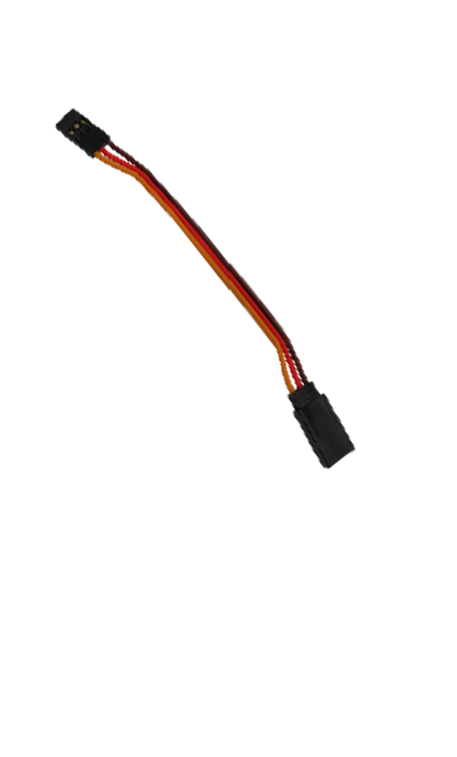 Servo Extension Wire Straigh FUTABA Male to Female 1pcs/bag (1pcs) 22AWG L=100mm