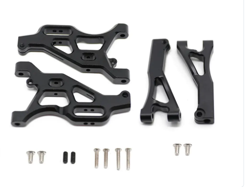 Alloy Front Upper & Lower Arms for Arrma 1/8 Typhon 1/7 Limitless, Infraction 6S AR330215