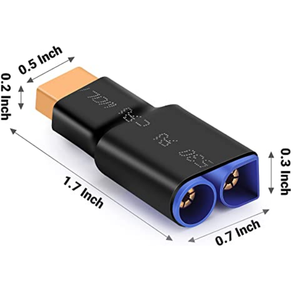 Male EC5 to Female XT60 Adapter