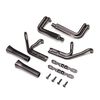 Header Set, Black Chrome: 22S Sprint
