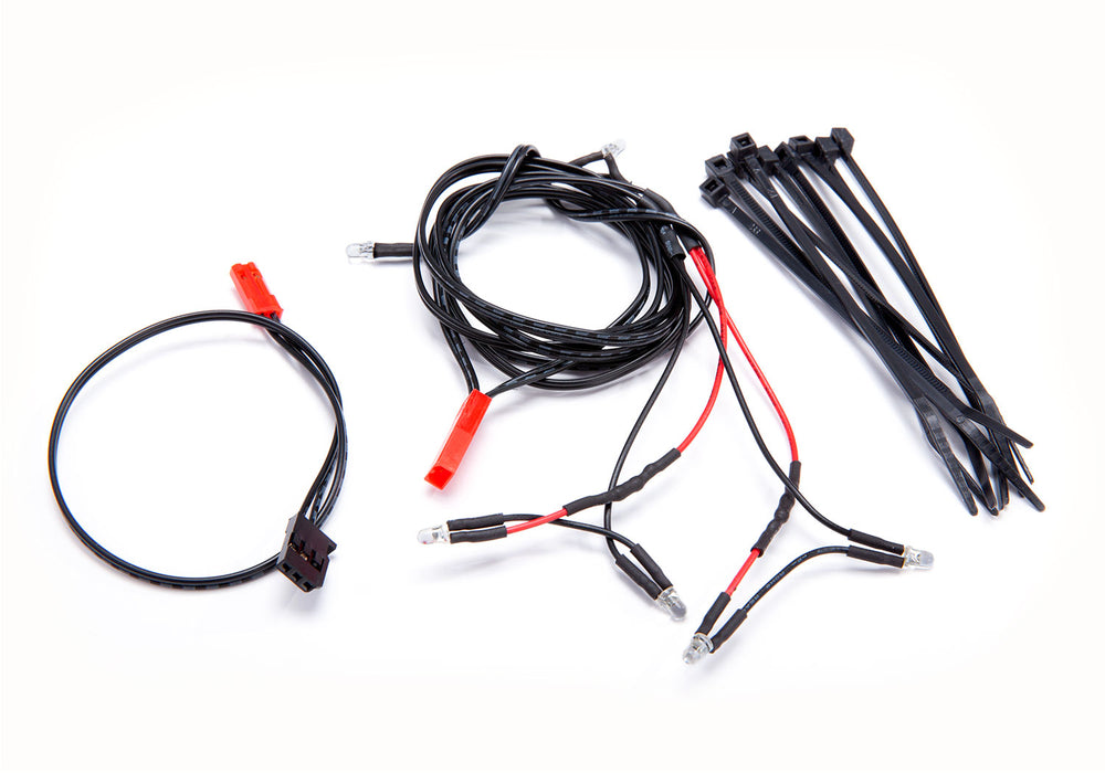 LED light harness/ power harness/ zip ties (9) (fits #9311 body)