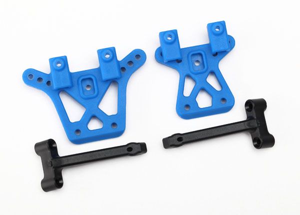 Shock tower, front (1), rear (1)/ shock tower brace (2)