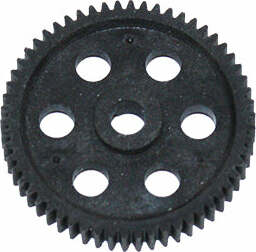 58T Spur Gear(.6 Mod)(Plastic)(1pc)