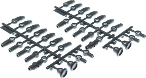 Rod End Set with Shock Caps(Plastic)(1set)