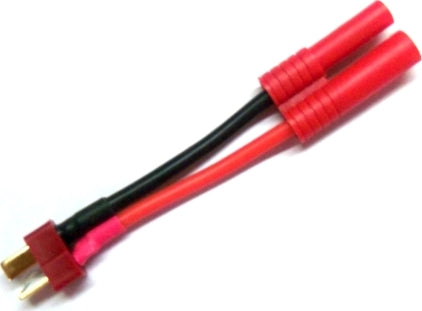 4.0 Banana to Male T Plug Adapter(1pc)