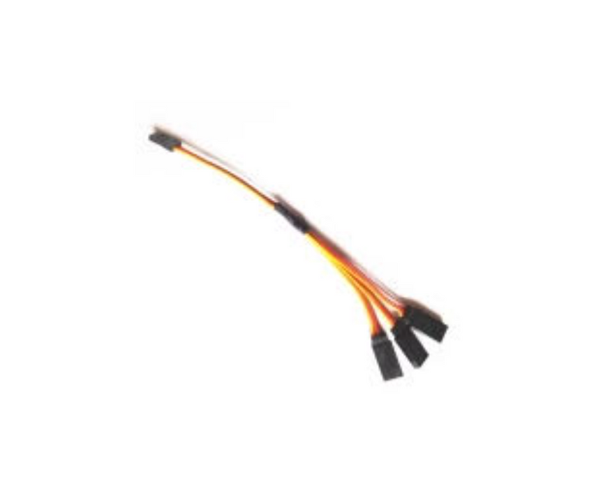 3 Way Servo Splitter, Servo Extension Y Cable 1 to3 Male to Female(300mm)