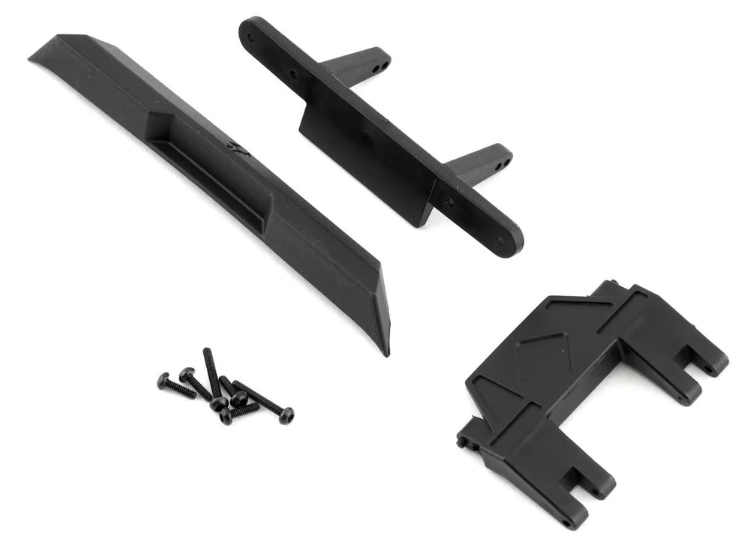 Axial SCX24 Jeep JT Gladiator Rear Bumper & Hinge Set
