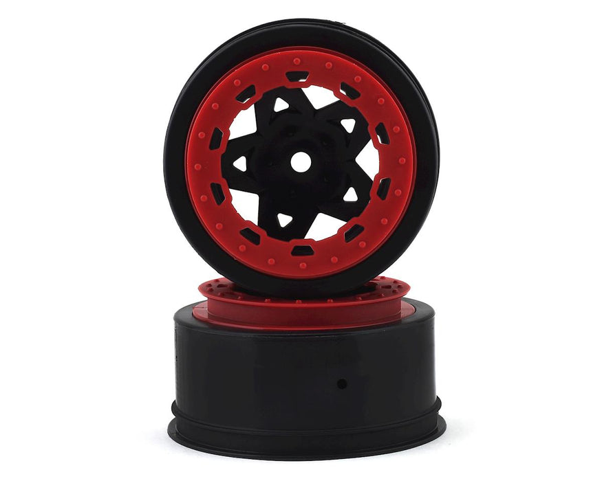 JConcepts Tremor Short Course Wheels (Black) (2) (Slash Rear) w/12mm Hex