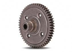 Spur gear, steel, 54-tooth (0.8 metric pitch, compatible with 32-pitch) (requires #6780 center differential)