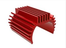 HEAT SINK TITAN 87T MOTOR RED