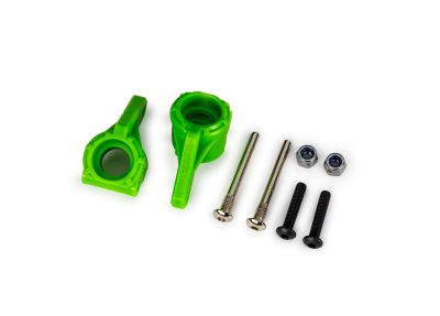 STEERING BLOCKS GREEN L&R MUDBOSS