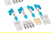 AZTAB Aluminum Alloy Double Tube Shocks