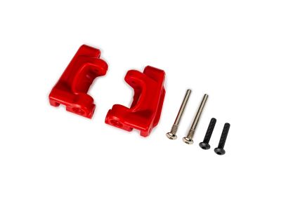 CASTER BLOCKS RED L&R RED MUDBOSS