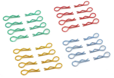 AZTAB Color Body Clips (20)