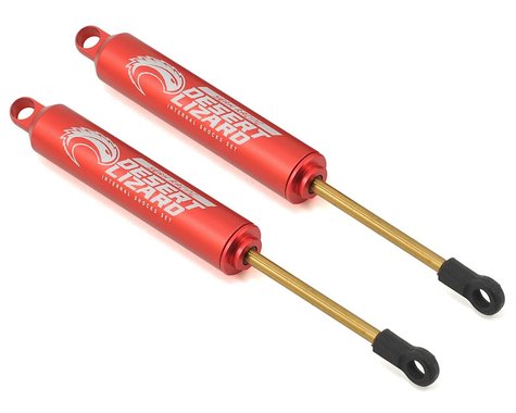 Yeah Racing 120mm Desert Lizard Two Stage Internal Spring Shock (2) (Red)