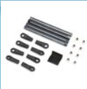 Upper 4-Link Bar Set, 15 Wheelbase (4): LMT Mega