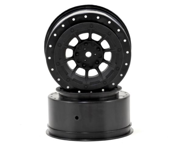 JConcepts 12mm Hex Hazard Short Course Wheels w/3mm Offset (Black) (2) (SC5M)