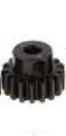 RC Steel Mod 1 Pinion Gear (5mm Bore) (18T)