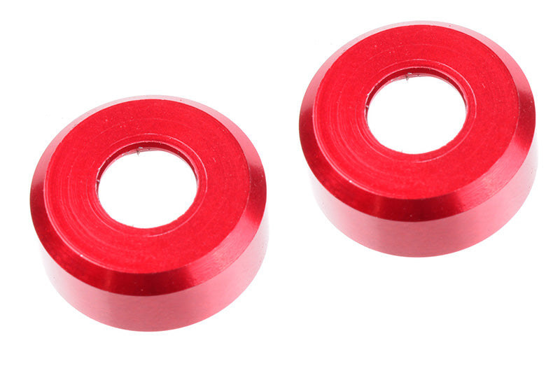 HDA Suspension Arm Insert, Outer, Spacer 1.5mm, Aluminum, Red (2pcs), Kagama