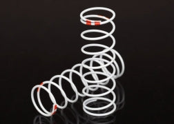 Spring, shock, white (GTR xx-long) (0.711 rate orange) (1 pair)