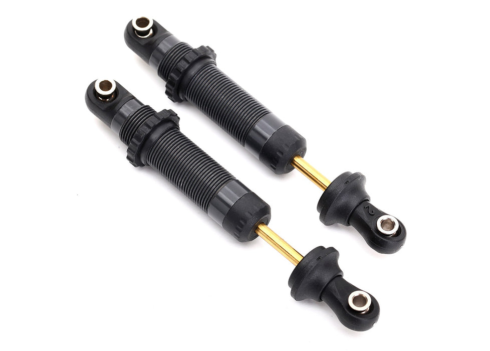Shocks, GTS hard-anodized, PTFE-coated aluminum bodies with TiN shafts (assembled with spring retainers) (2)