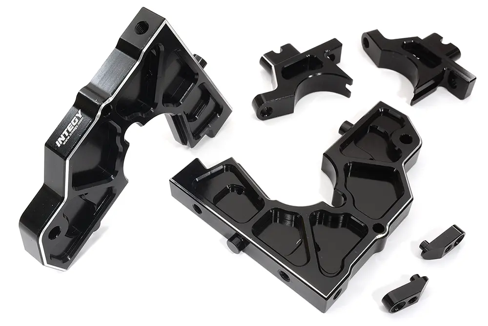 Black Billet Machined Rear Bulkhead Upgrade for 1/5 DBXL-E 2.0 4WD LOS251102