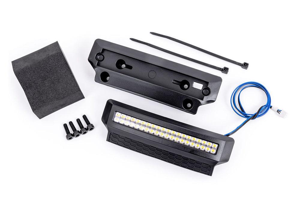 SLEDGE, BUMPER W/ LED Bumper, front (body) (with LED lights)/ bumper mount (fits #9511 body)